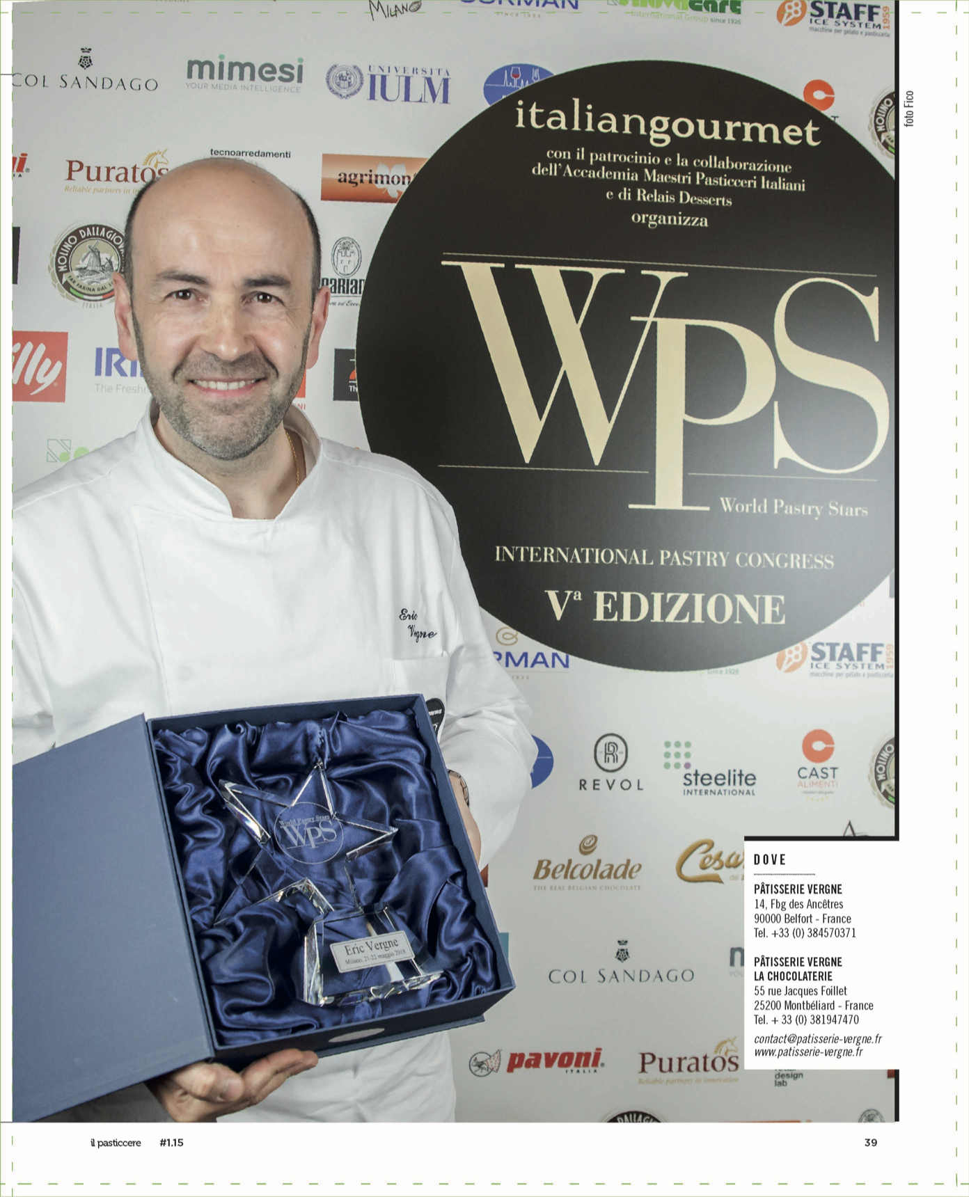 World Pastry Star à Milan