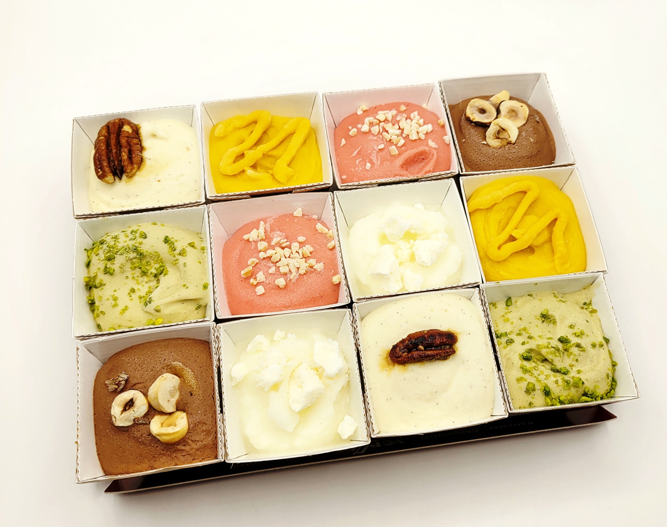 Plateau 12 Mini-Godets – Glaces & Sorbets maison