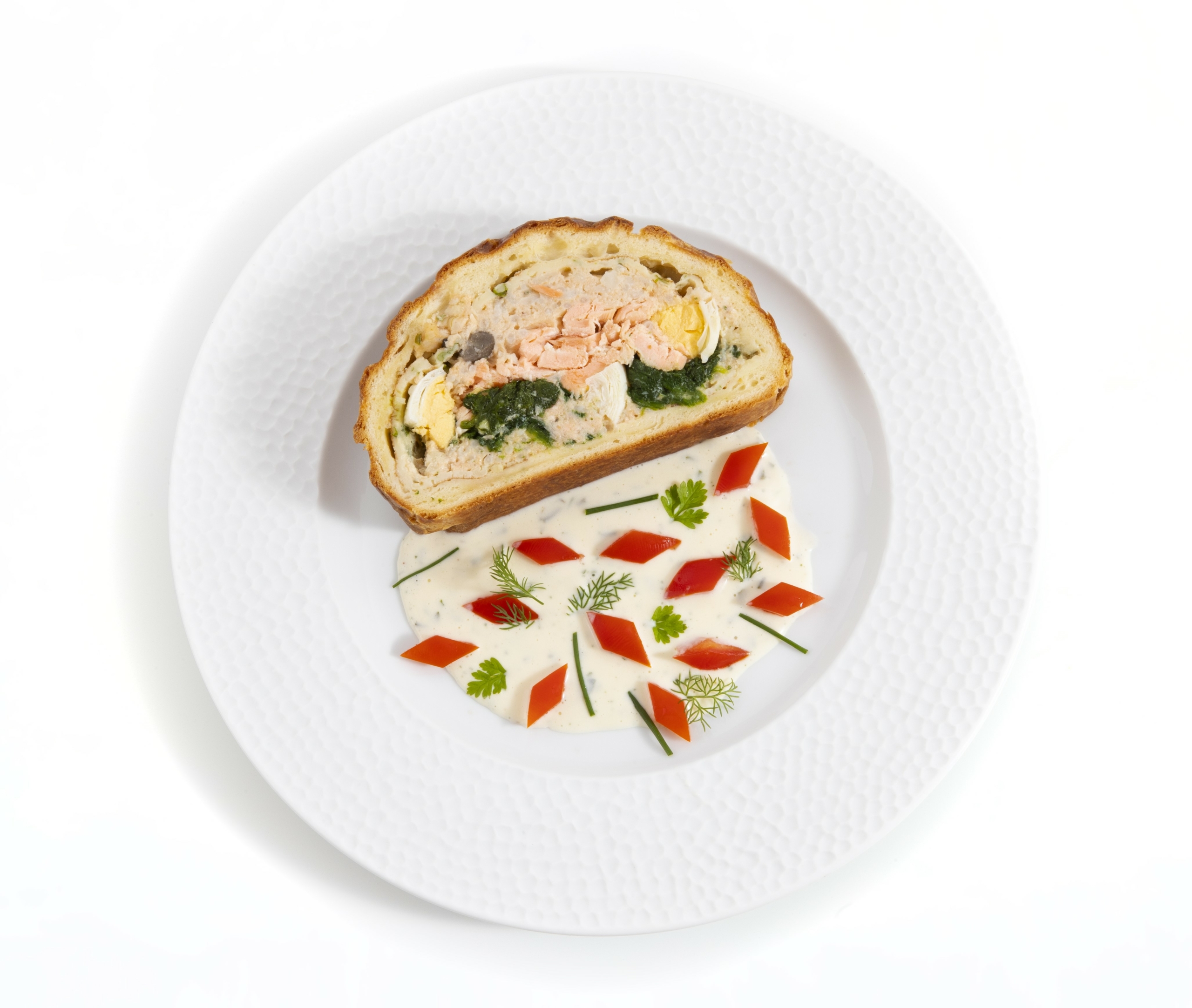 La recette de notre Coulibiac de saumon