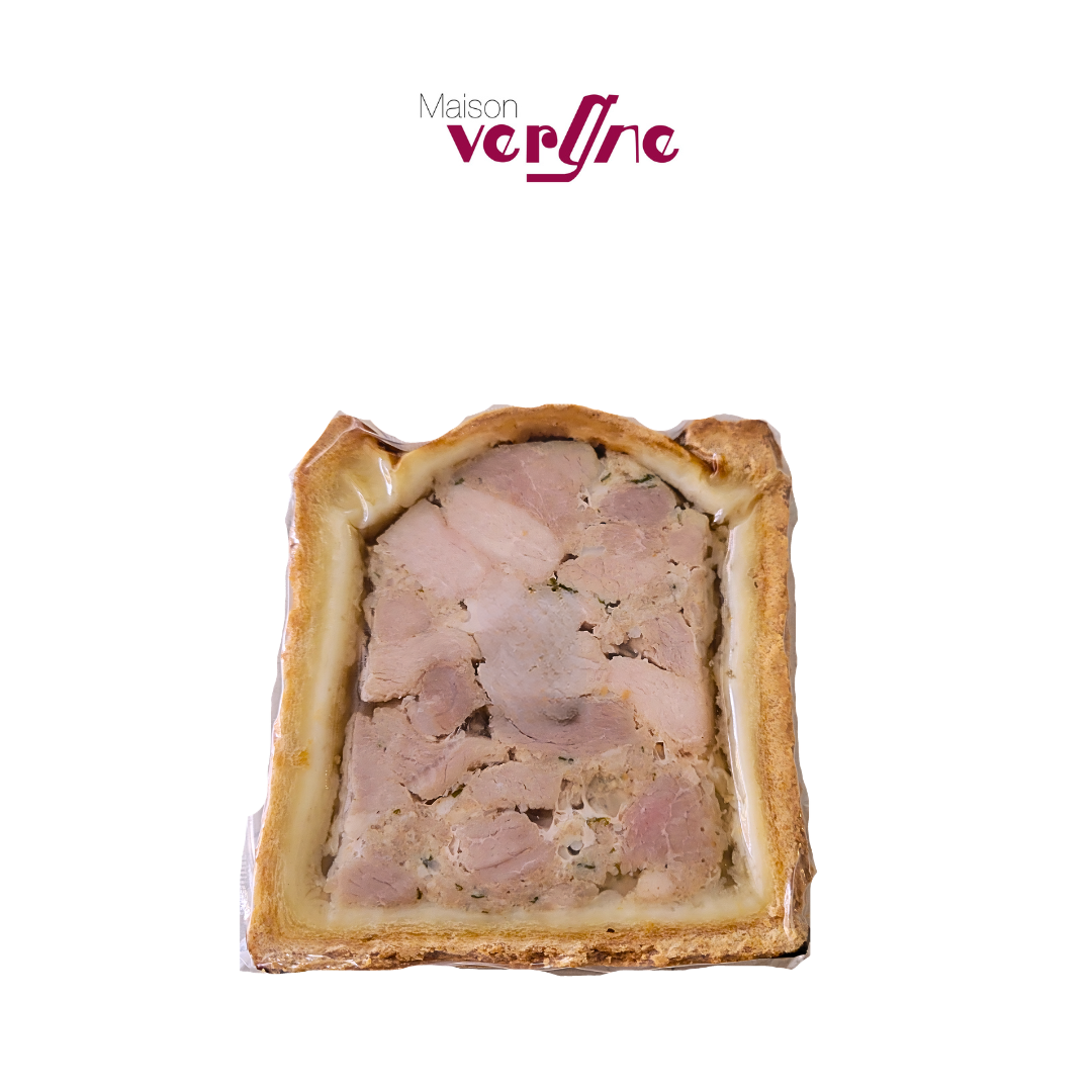 Paté en croûte en gelée (tranche de 150g environ)