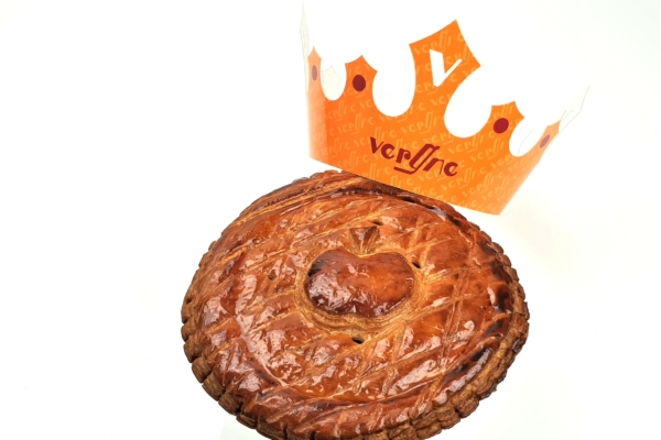 Galette aux pommes raisins et noix