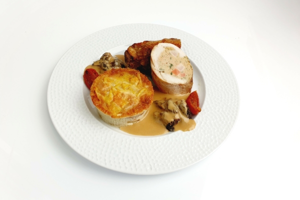 Poulet de Bresse aux morilles