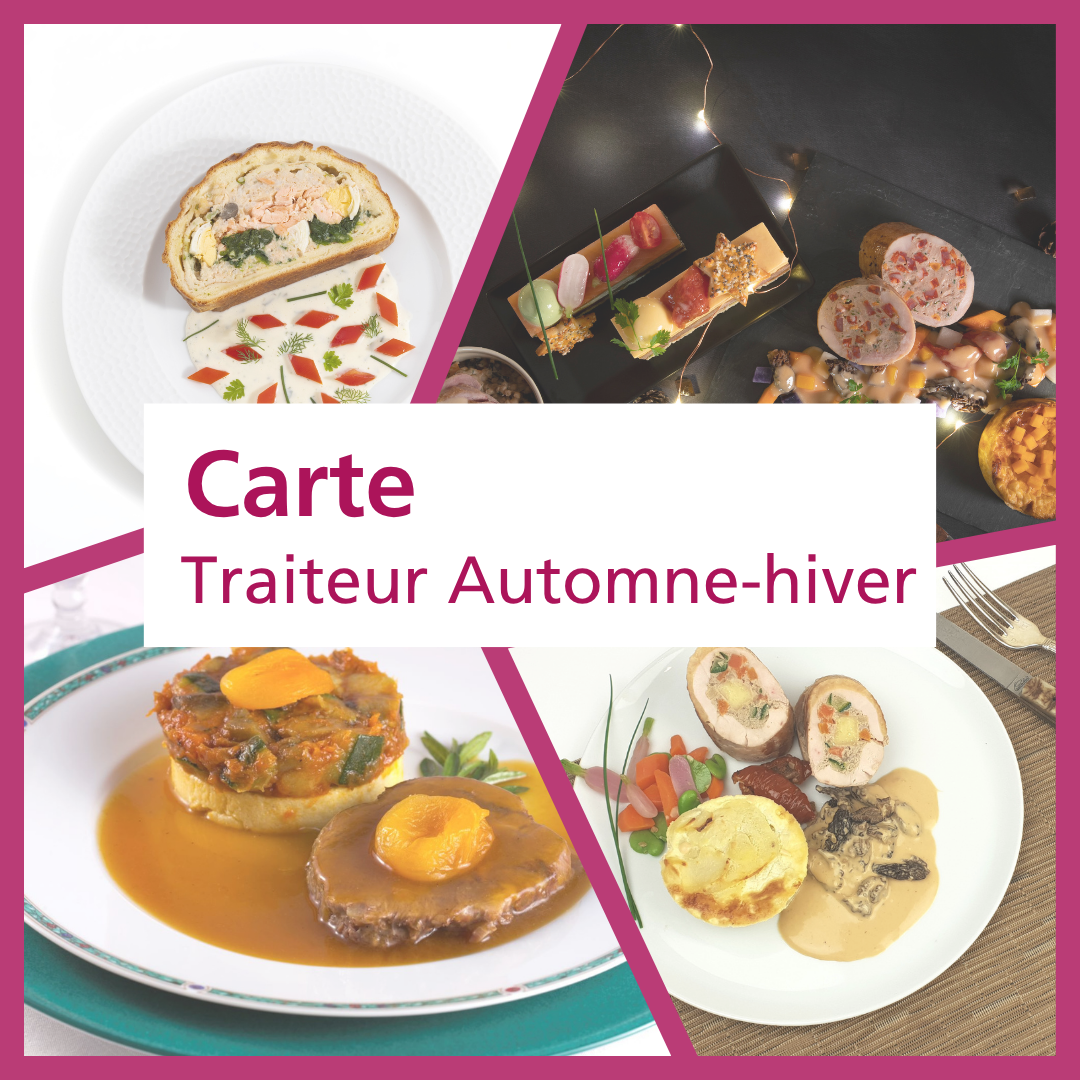 La carte Traiteur automne-hiver