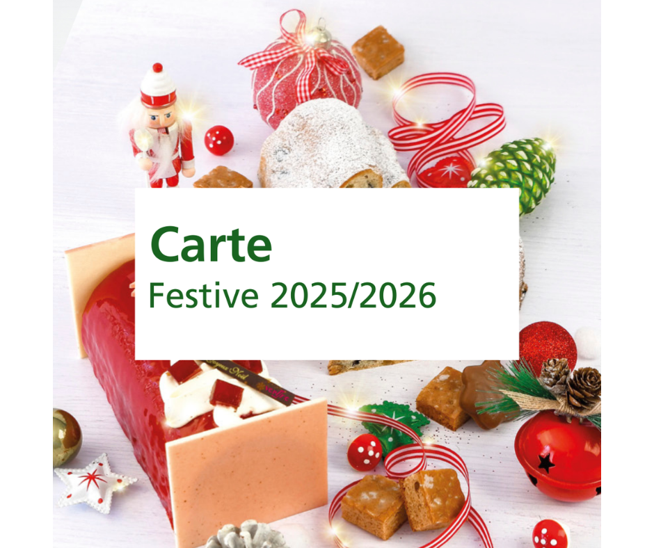 La carte festive 2025/2026