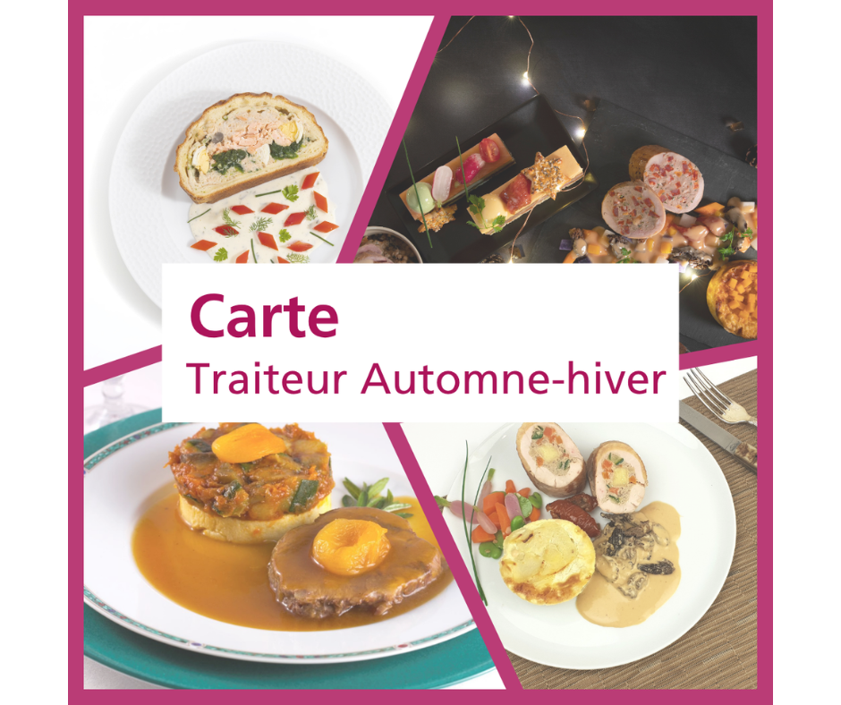 La carte Traiteur automne-hiver