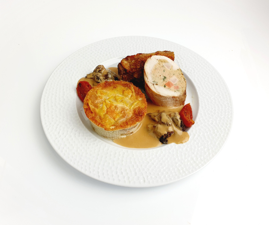 Poulet de Bresse aux morilles