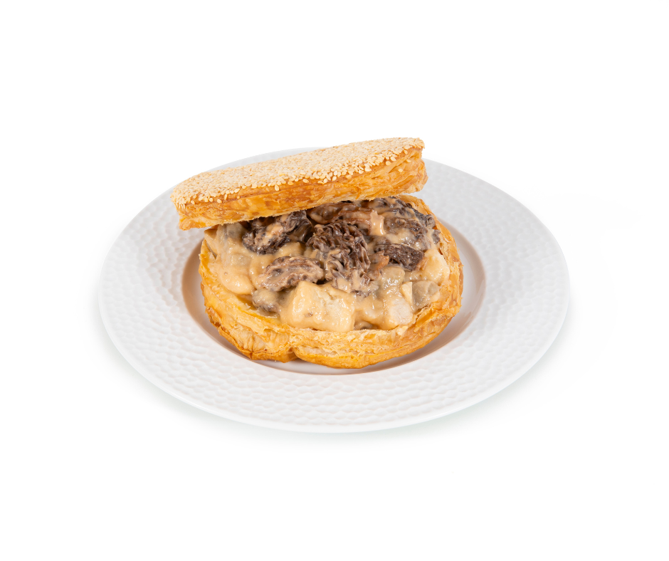 Vol au vent morilles