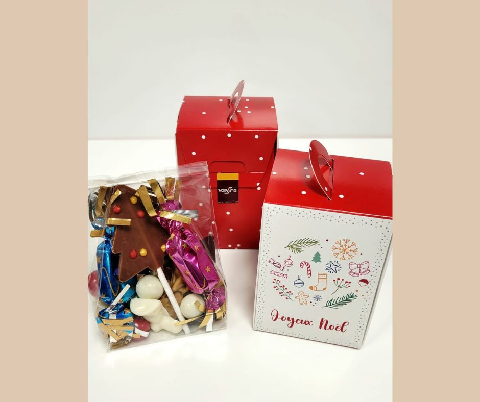 Boite surprise "Joyeux Noël" pour enfant