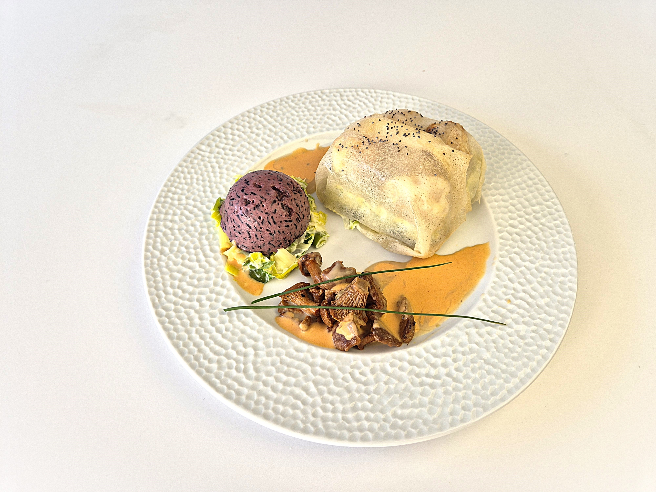 Croustillant de noix de St Jacques