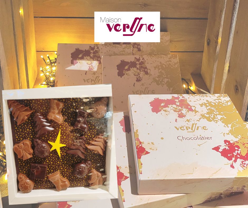 Boite praliné de Noël