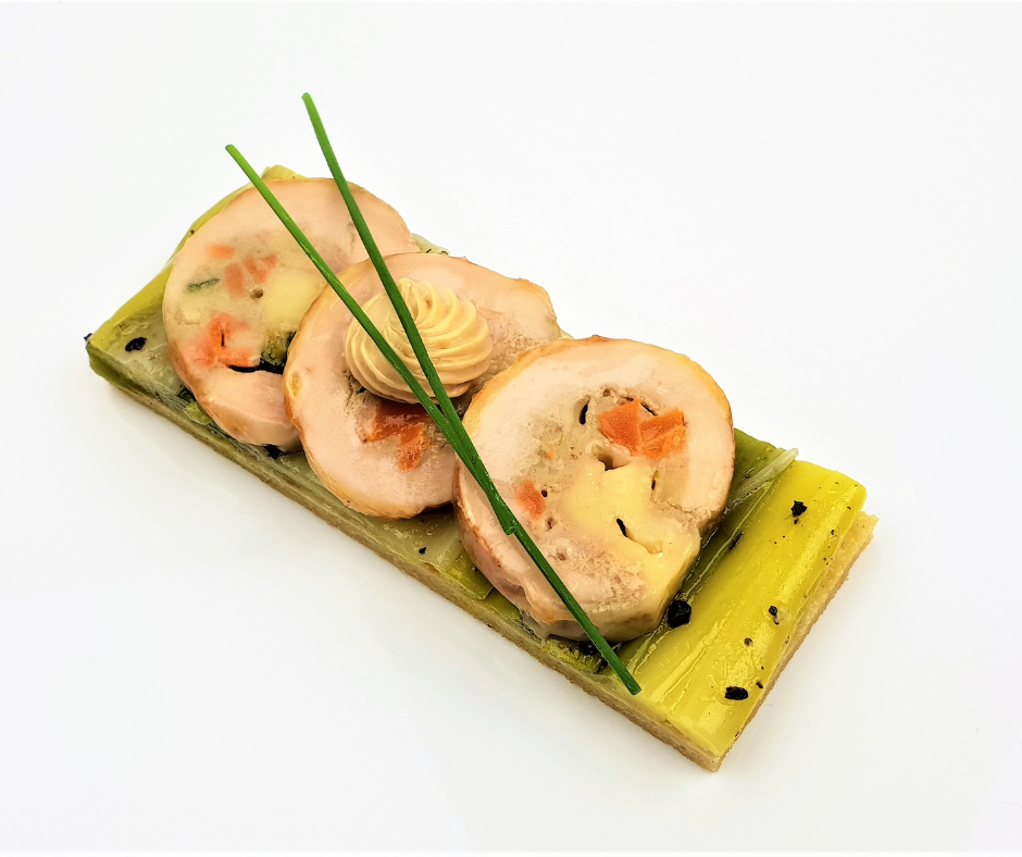 Poulet de Bresse en roulade