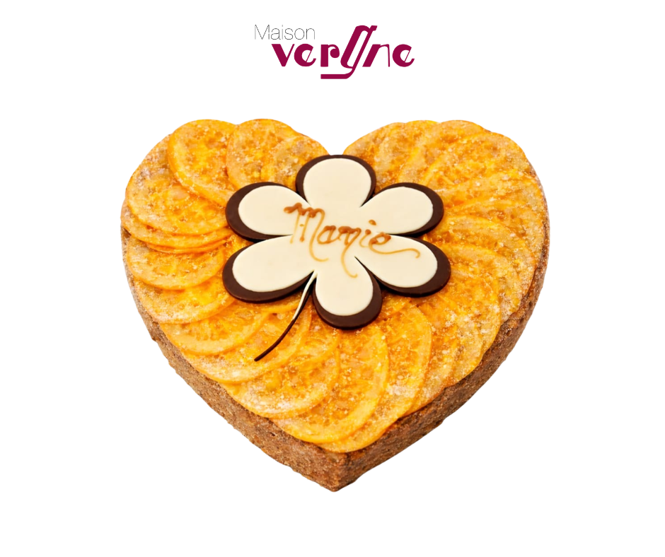 Tarte à l'orange "Bonne fête mamie"