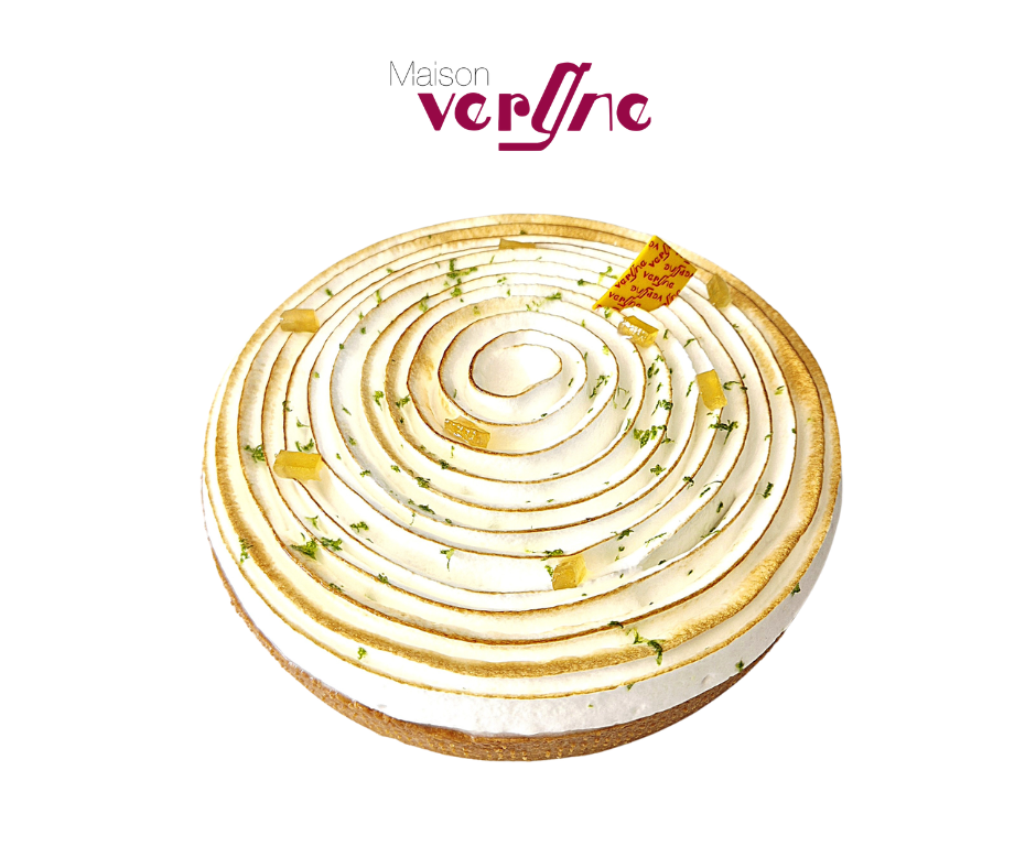 Tarte glacée citron meringuée 4/5p